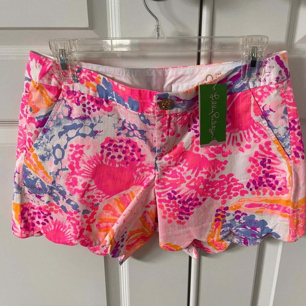 Lilly Pulitzer womens Buttercup short size 0